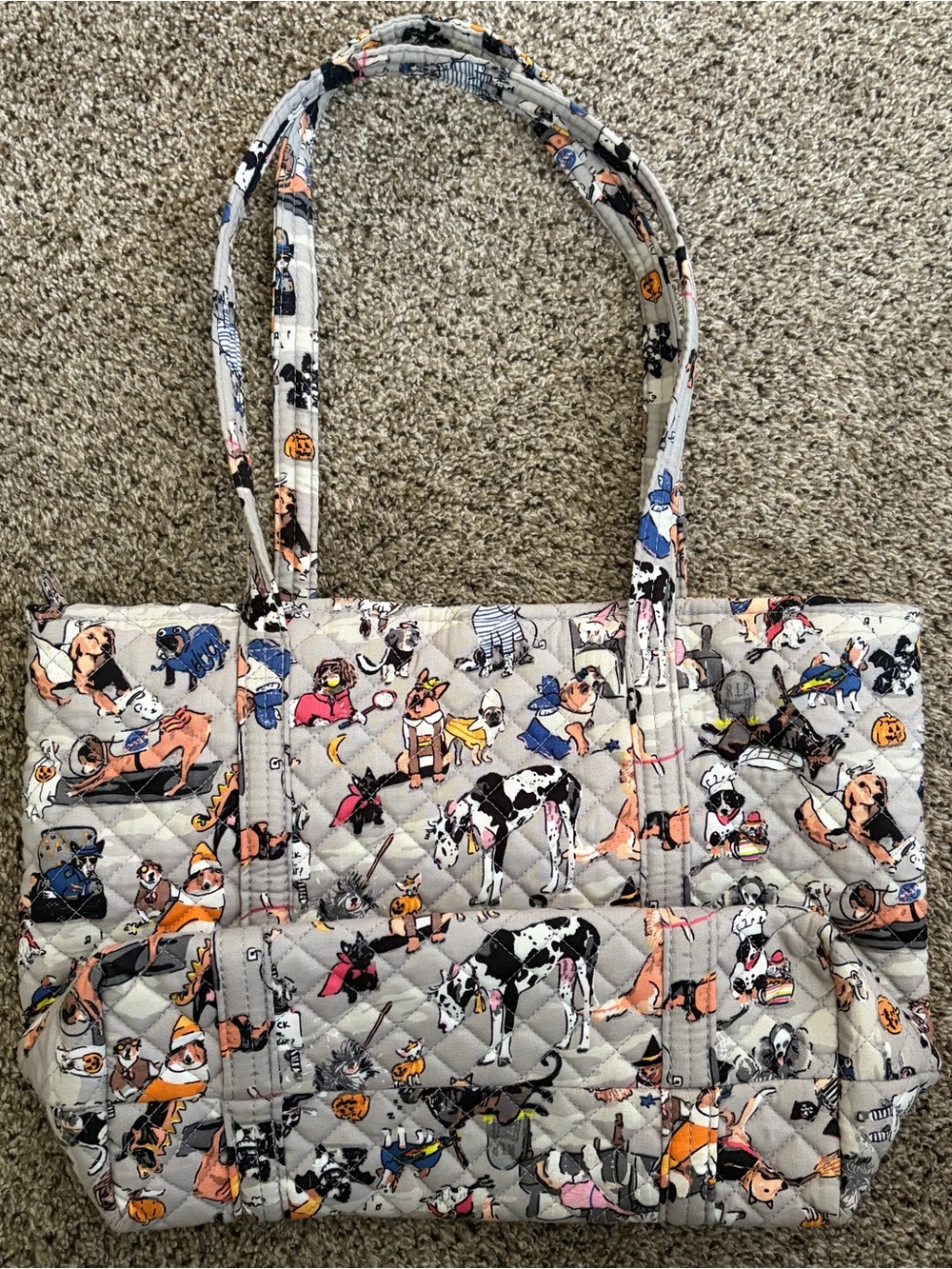 VB - Howl-O-ween Dogs Small Tote - Picture 5 of 6